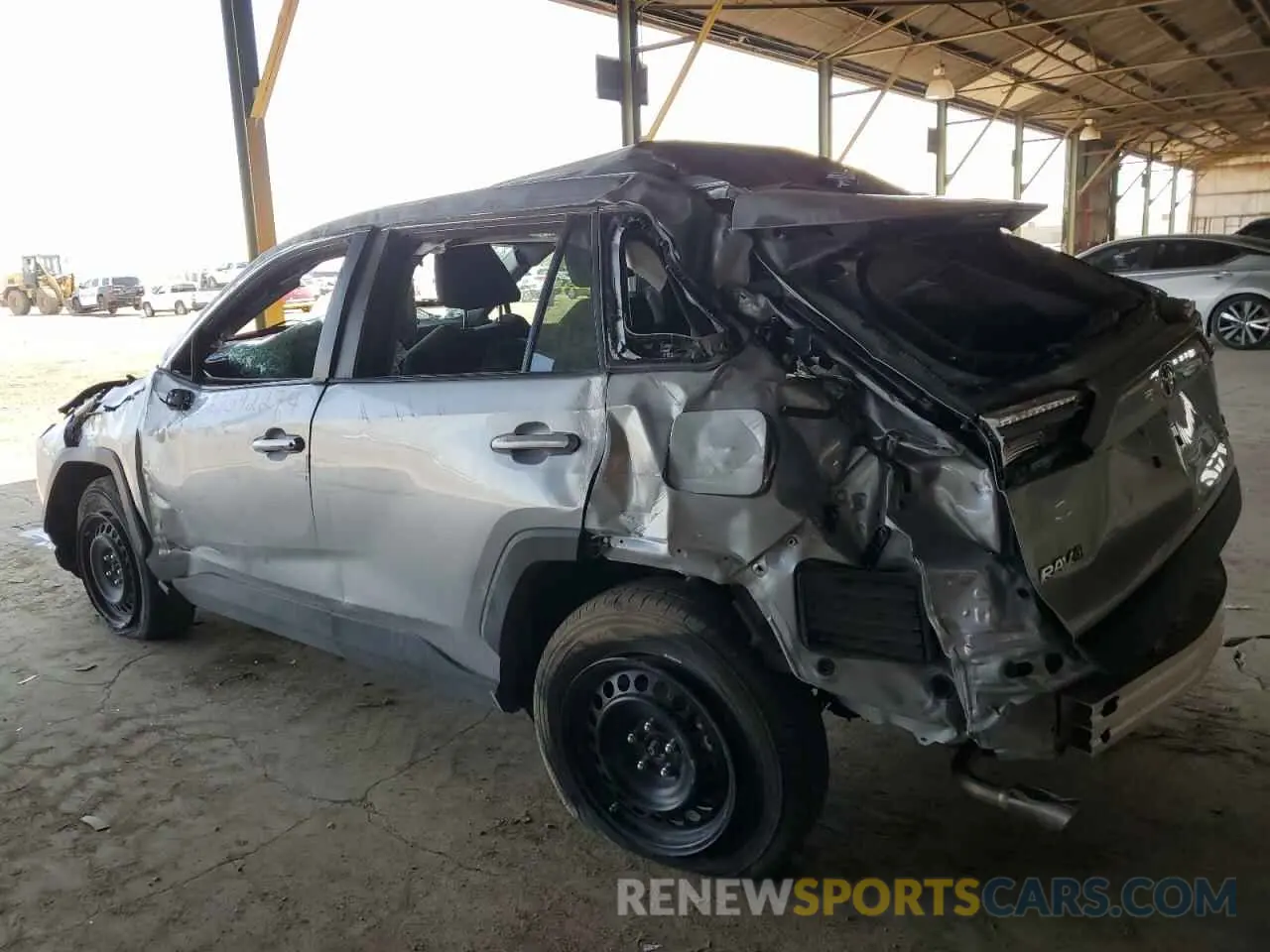 2 fotografías del automóvil dañado 2T3F1RFV0RW426343 TOYOTA RAV4 2024