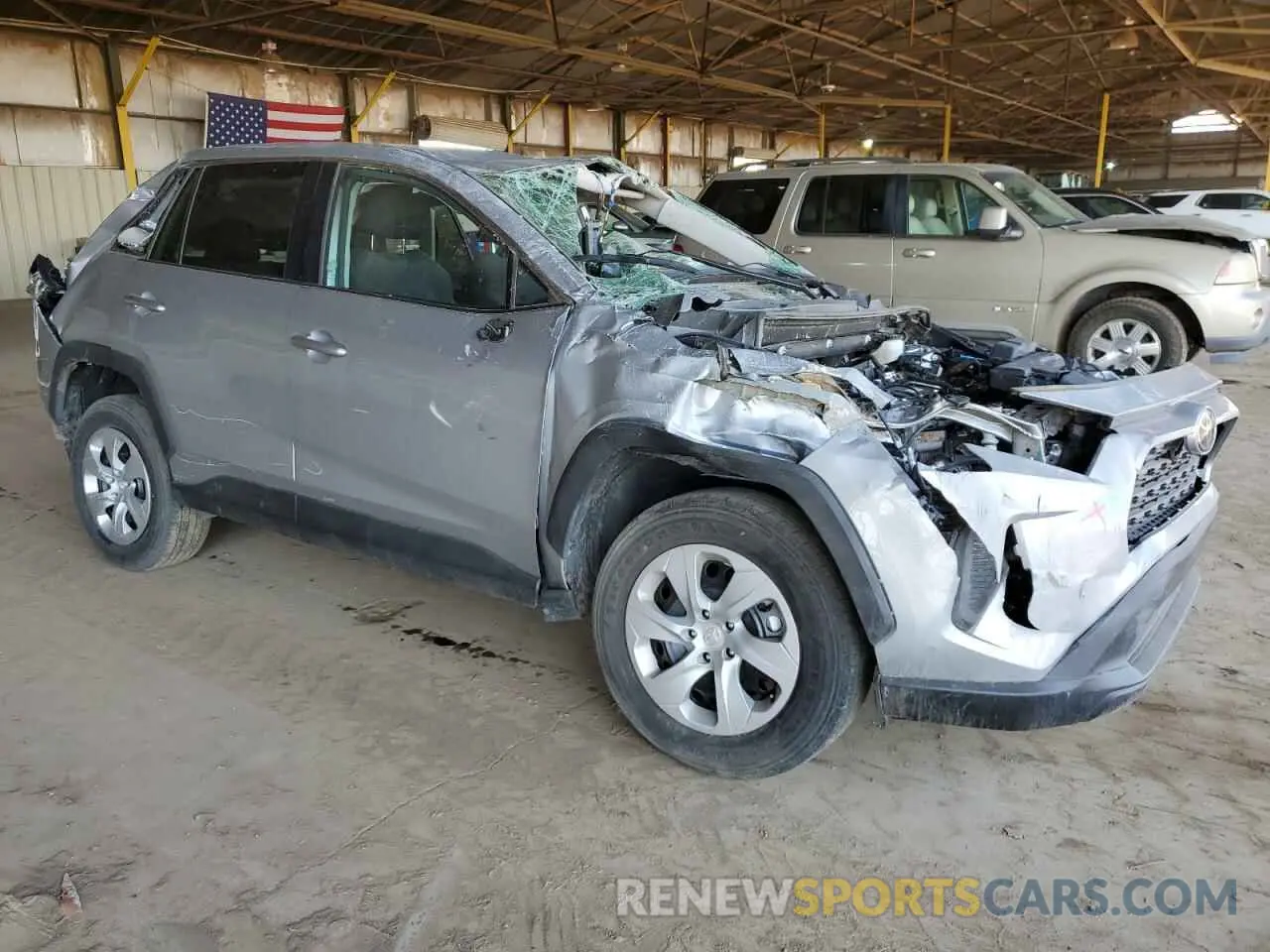 4 fotografías del automóvil dañado 2T3F1RFV0RW426343 TOYOTA RAV4 2024