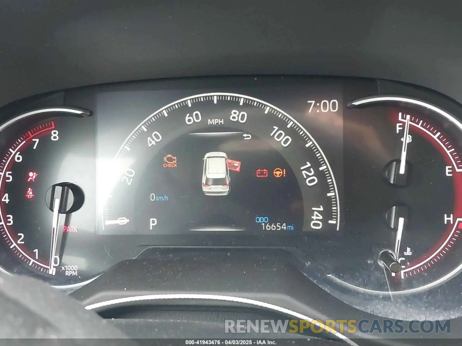 7 fotografías del automóvil dañado 2T3F1RFV0RW459195 TOYOTA RAV4 2024
