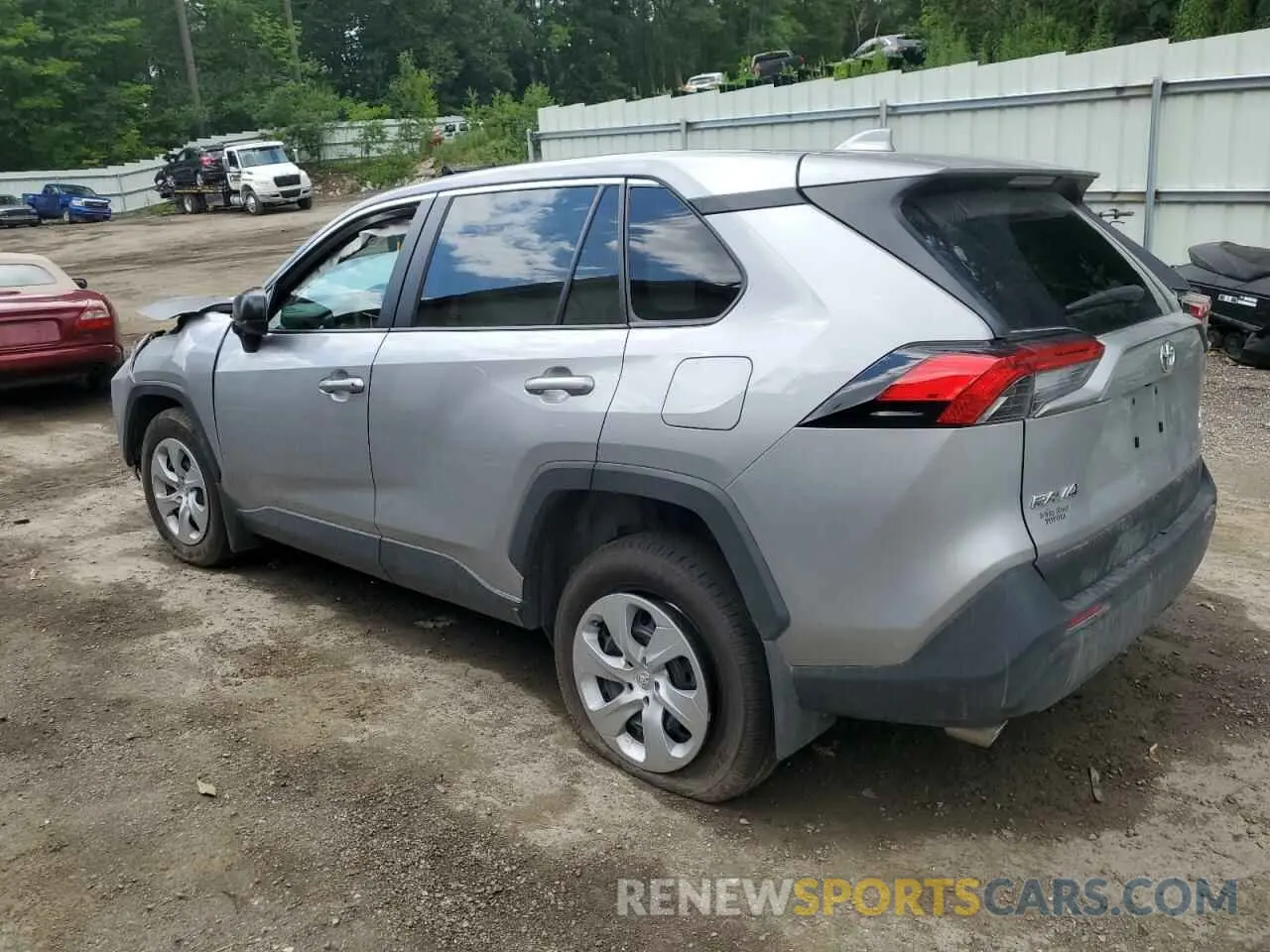 2 fotografías del automóvil dañado 2T3F1RFV2RC411568 TOYOTA RAV4 2024