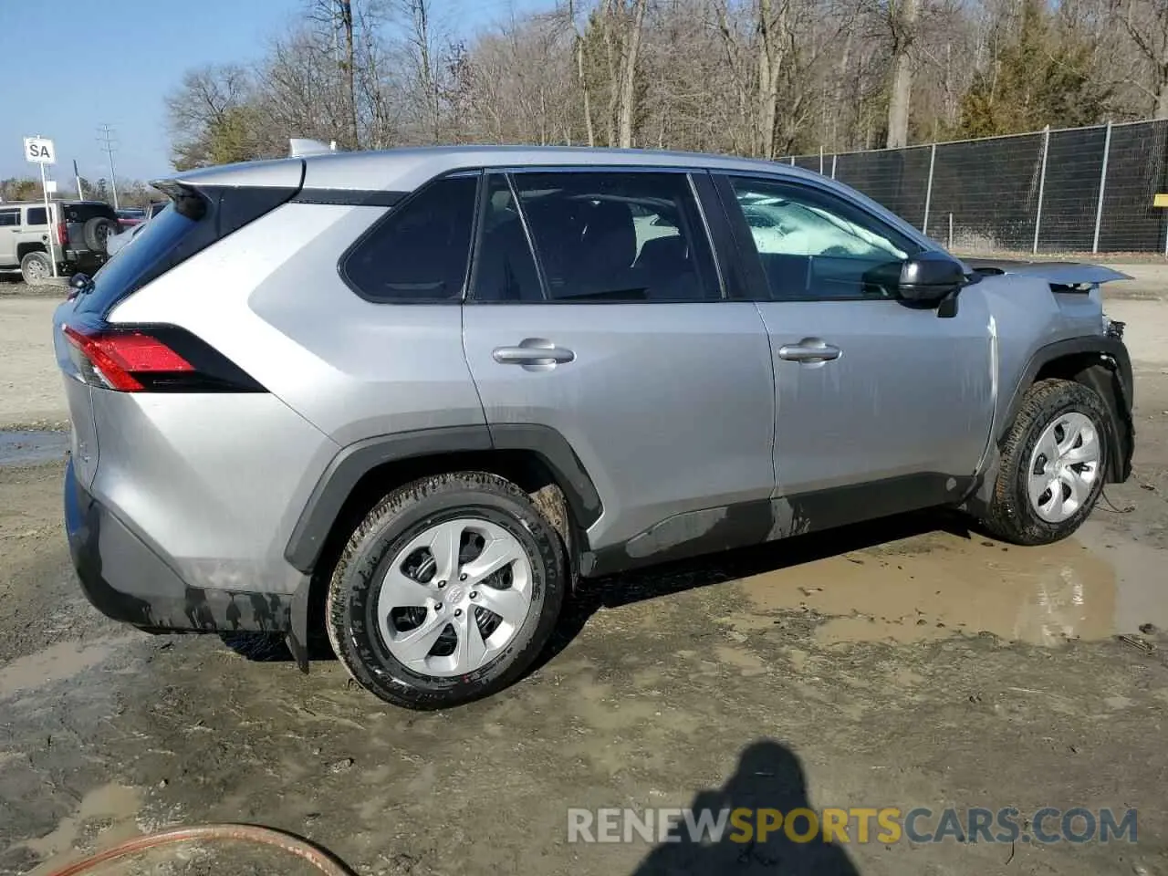 3 fotografías del automóvil dañado 2T3F1RFV2RC486416 TOYOTA RAV4 2024
