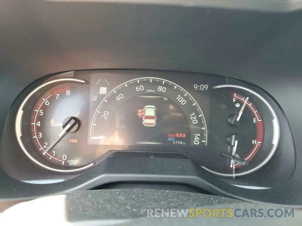 9 fotografías del automóvil dañado 2T3F1RFV2RW489895 TOYOTA RAV4 2024