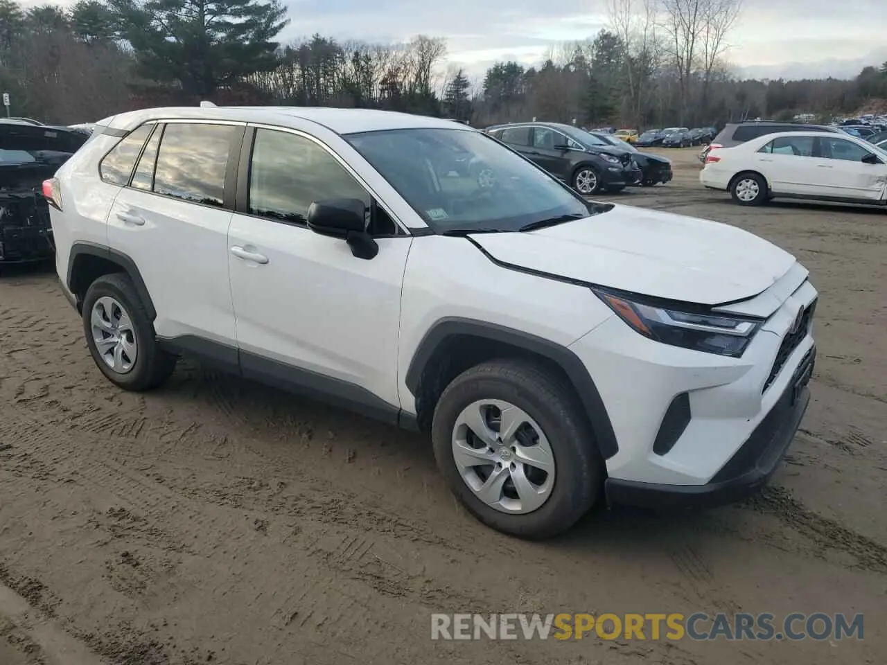 4 fotografías del automóvil dañado 2T3F1RFV3RC460276 TOYOTA RAV4 2024