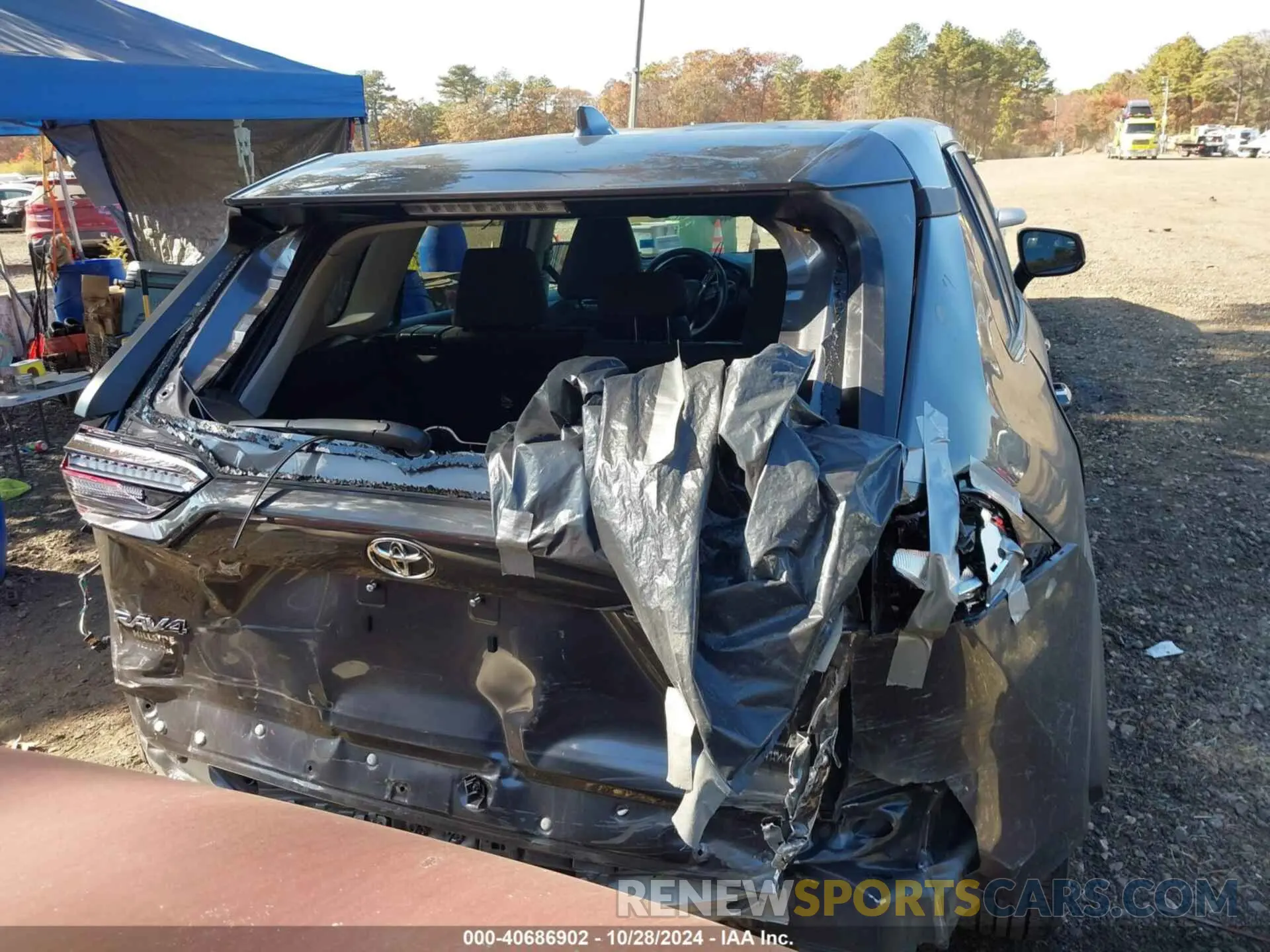 16 fotografías del automóvil dañado 2T3F1RFV4RC408932 TOYOTA RAV4 2024