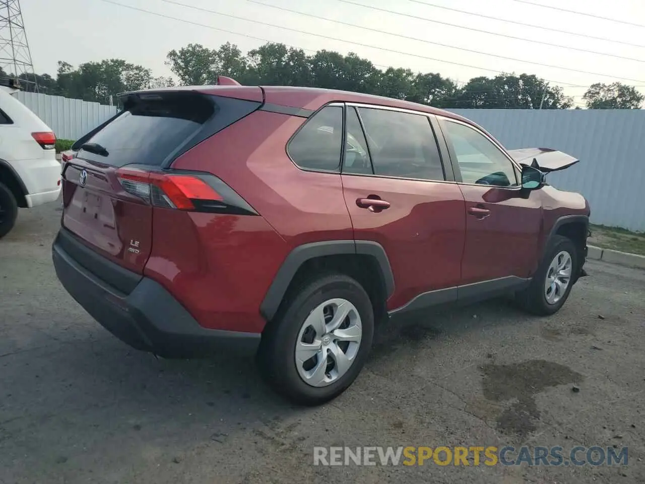 3 fotografías del automóvil dañado 2T3F1RFV4RW431688 TOYOTA RAV4 2024