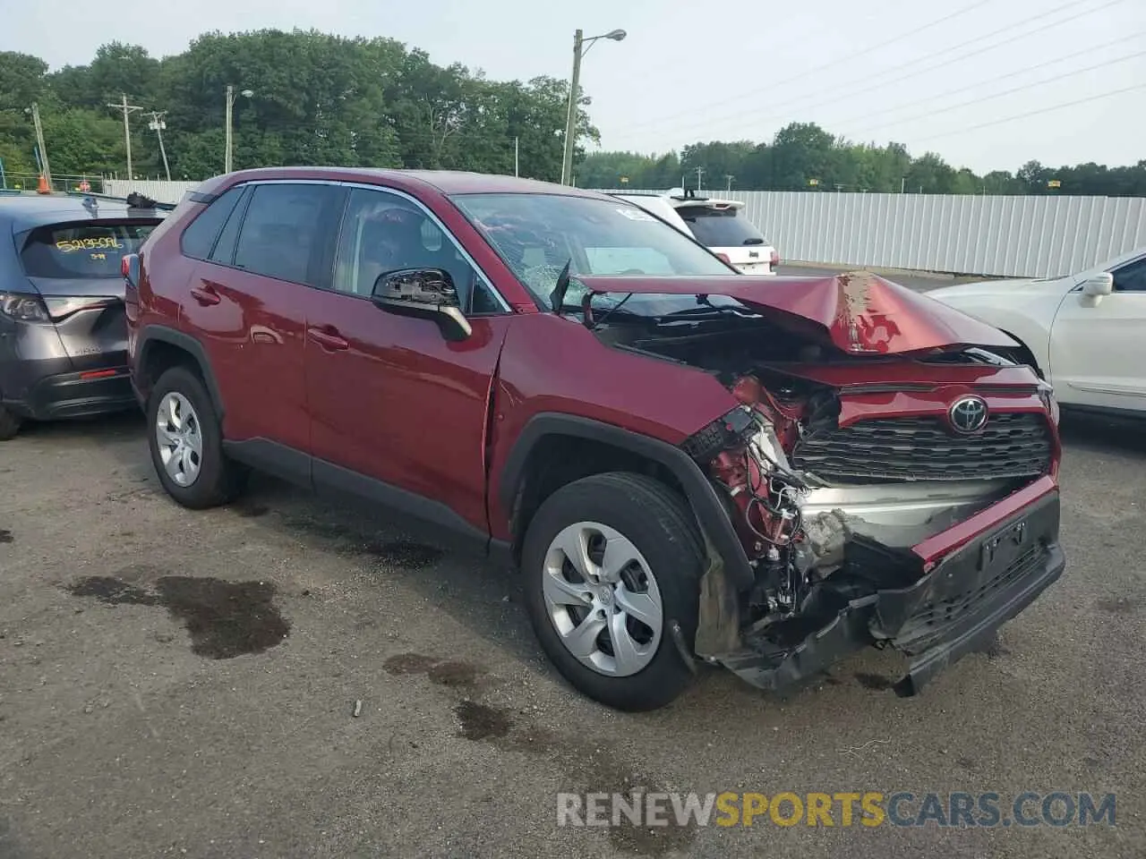 4 fotografías del automóvil dañado 2T3F1RFV4RW431688 TOYOTA RAV4 2024