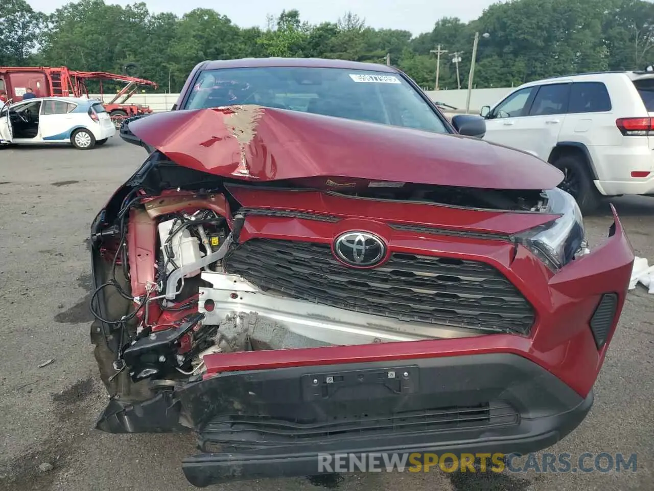 5 fotografías del automóvil dañado 2T3F1RFV4RW431688 TOYOTA RAV4 2024