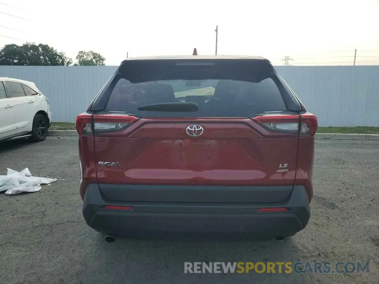 6 fotografías del automóvil dañado 2T3F1RFV4RW431688 TOYOTA RAV4 2024