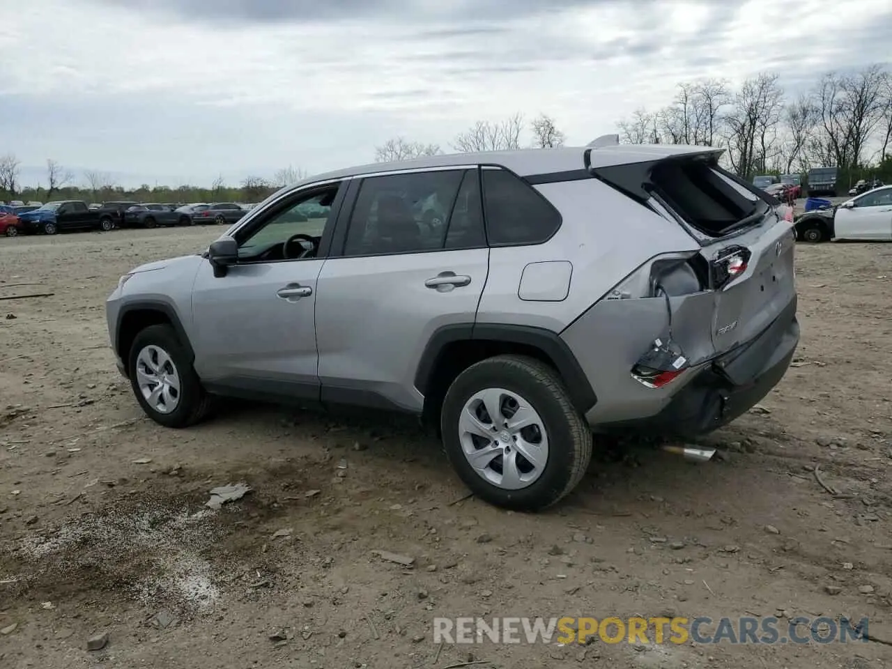 2 fotografías del automóvil dañado 2T3F1RFV4RW468000 TOYOTA RAV4 2024