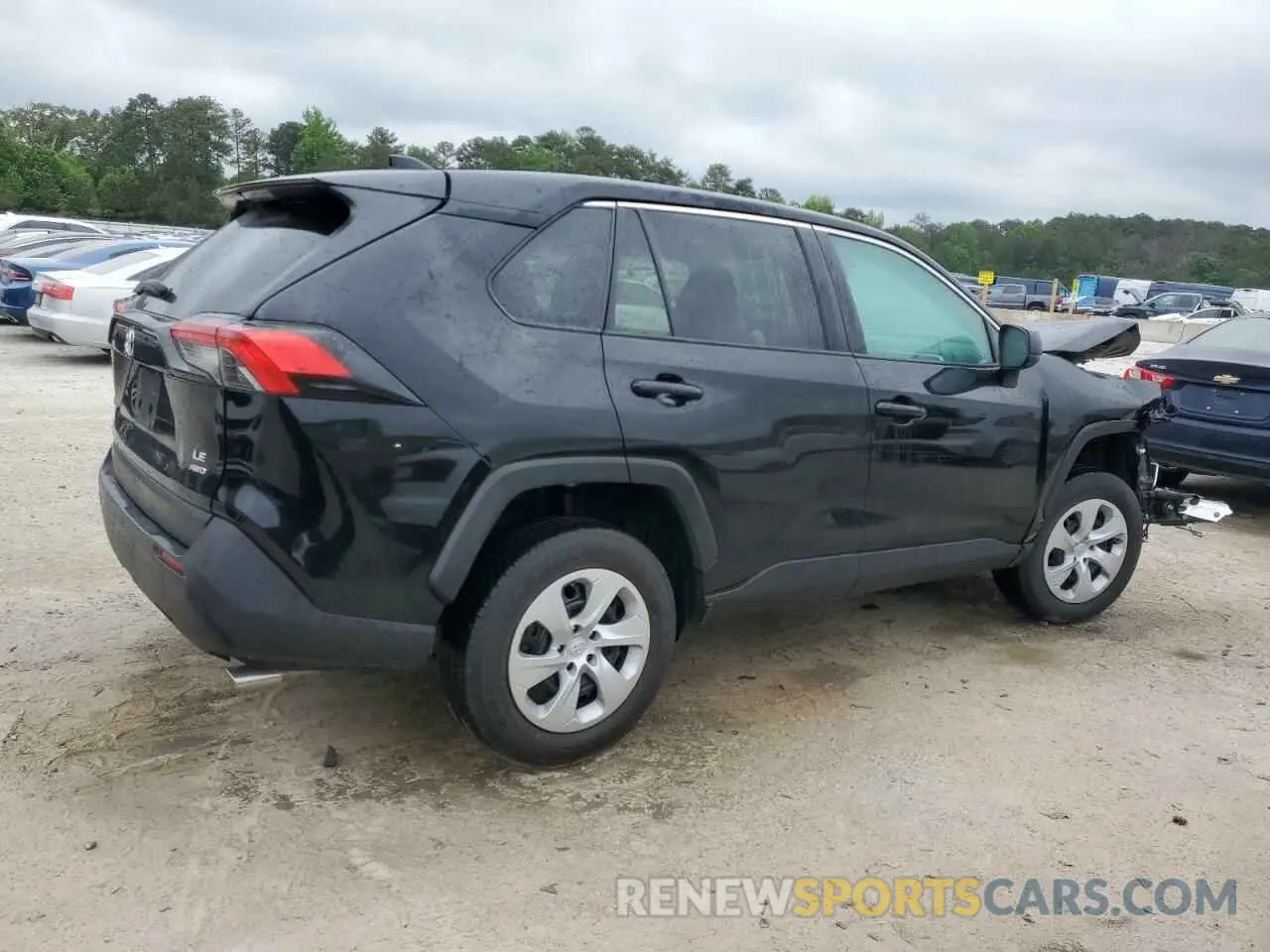 3 fotografías del automóvil dañado 2T3F1RFV5RC416831 TOYOTA RAV4 2024