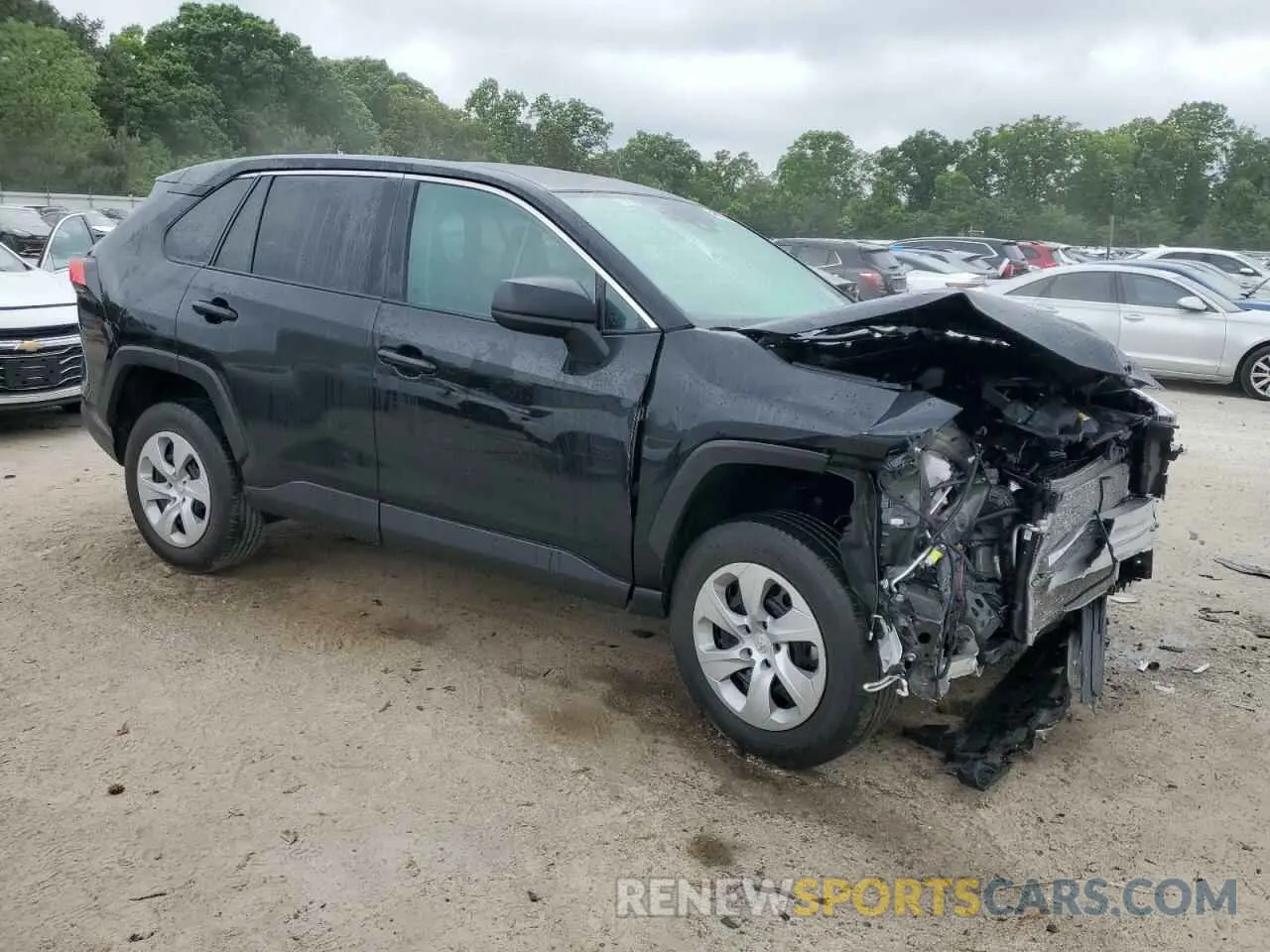 4 fotografías del automóvil dañado 2T3F1RFV5RC416831 TOYOTA RAV4 2024
