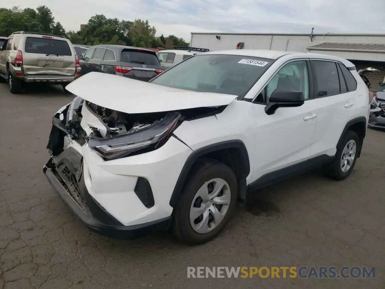1 fotografías del automóvil dañado 2T3F1RFV6RC405045 TOYOTA RAV4 2024