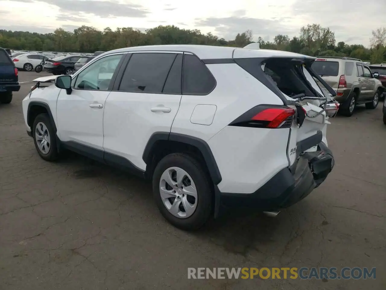 2 fotografías del automóvil dañado 2T3F1RFV6RC405045 TOYOTA RAV4 2024