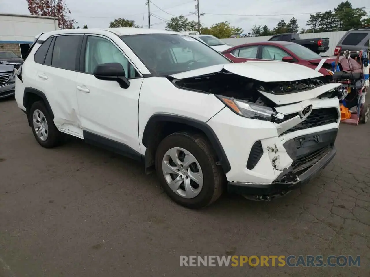 4 fotografías del automóvil dañado 2T3F1RFV6RC405045 TOYOTA RAV4 2024
