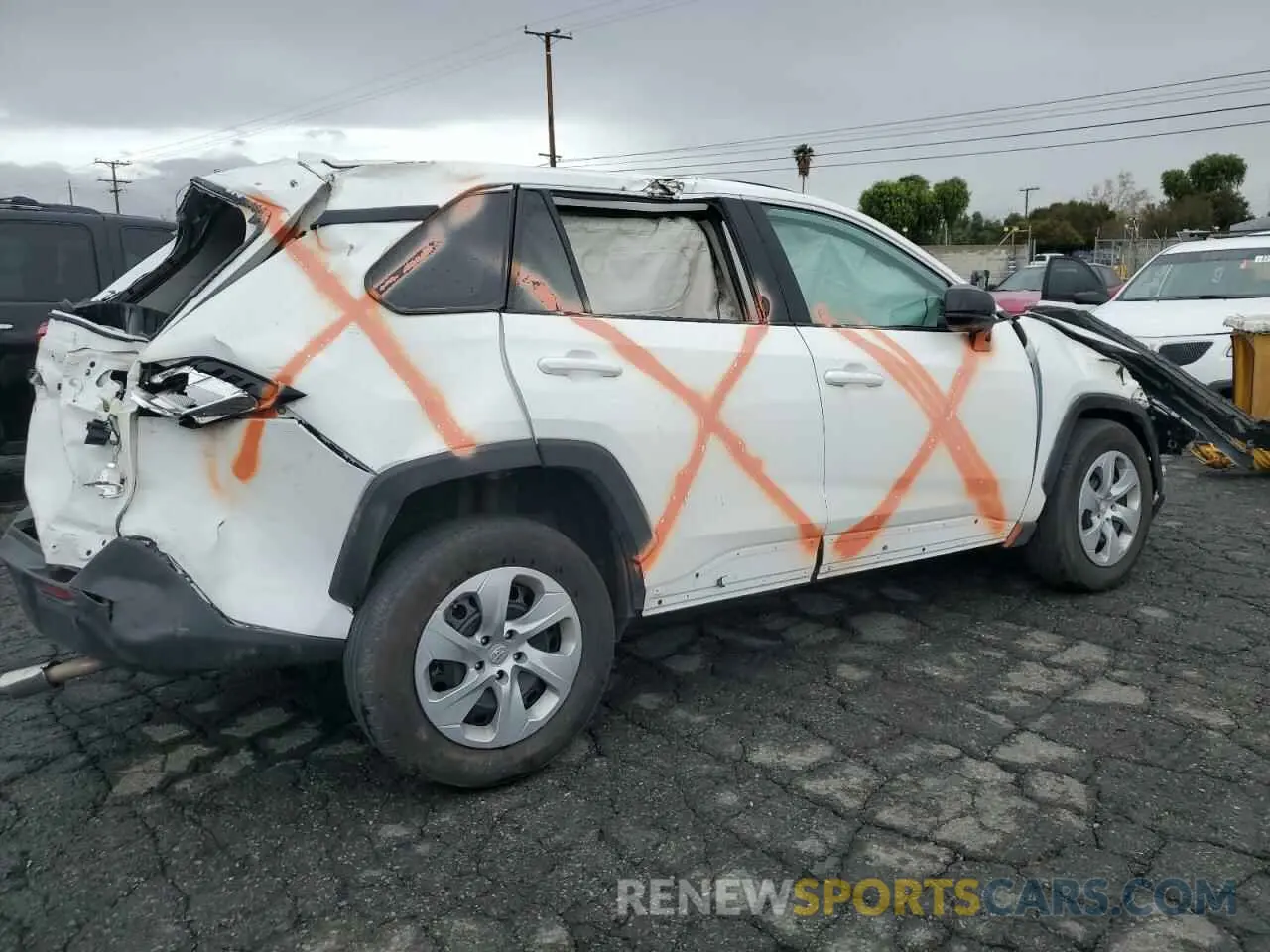 3 fotografías del automóvil dañado 2T3F1RFV6RW436326 TOYOTA RAV4 2024