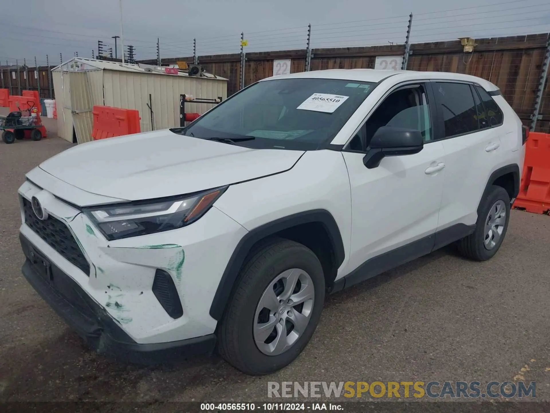 2 fotografías del automóvil dañado 2T3F1RFV6RW447424 TOYOTA RAV4 2024