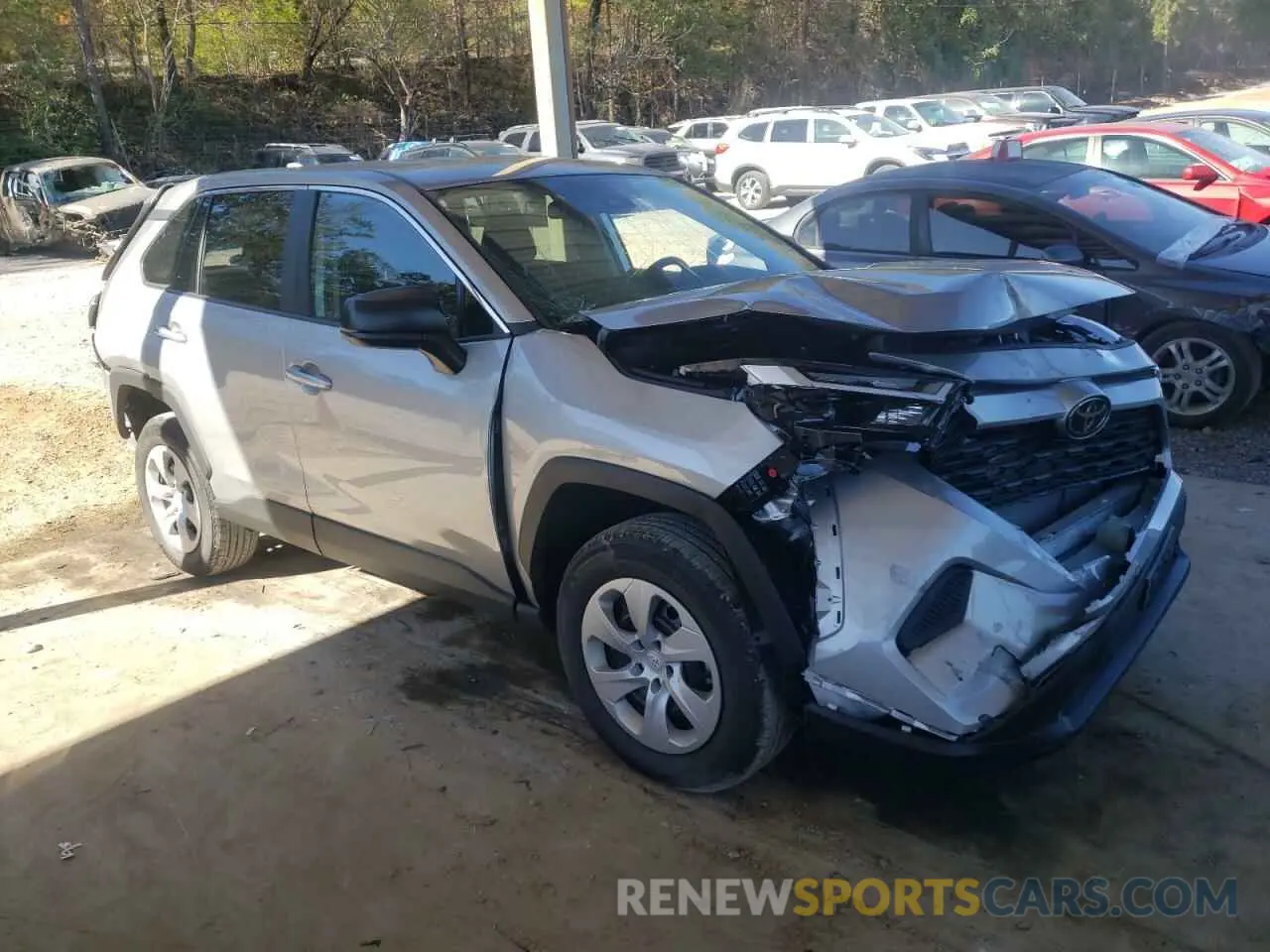 4 fotografías del automóvil dañado 2T3F1RFV7RW468931 TOYOTA RAV4 2024
