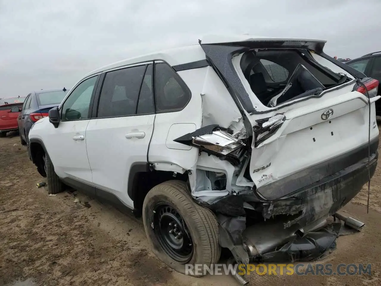 2 fotografías del automóvil dañado 2T3F1RFV8RC474027 TOYOTA RAV4 2024