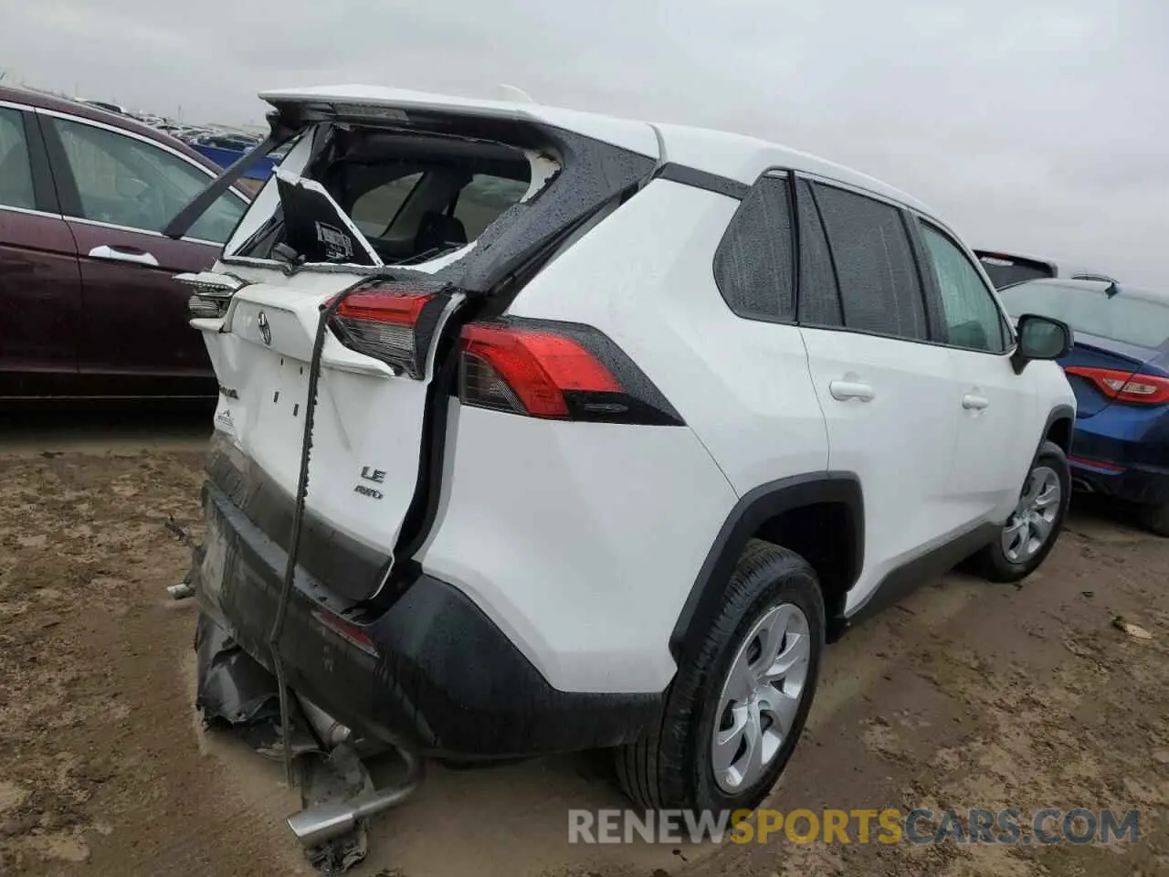 3 fotografías del automóvil dañado 2T3F1RFV8RC474027 TOYOTA RAV4 2024