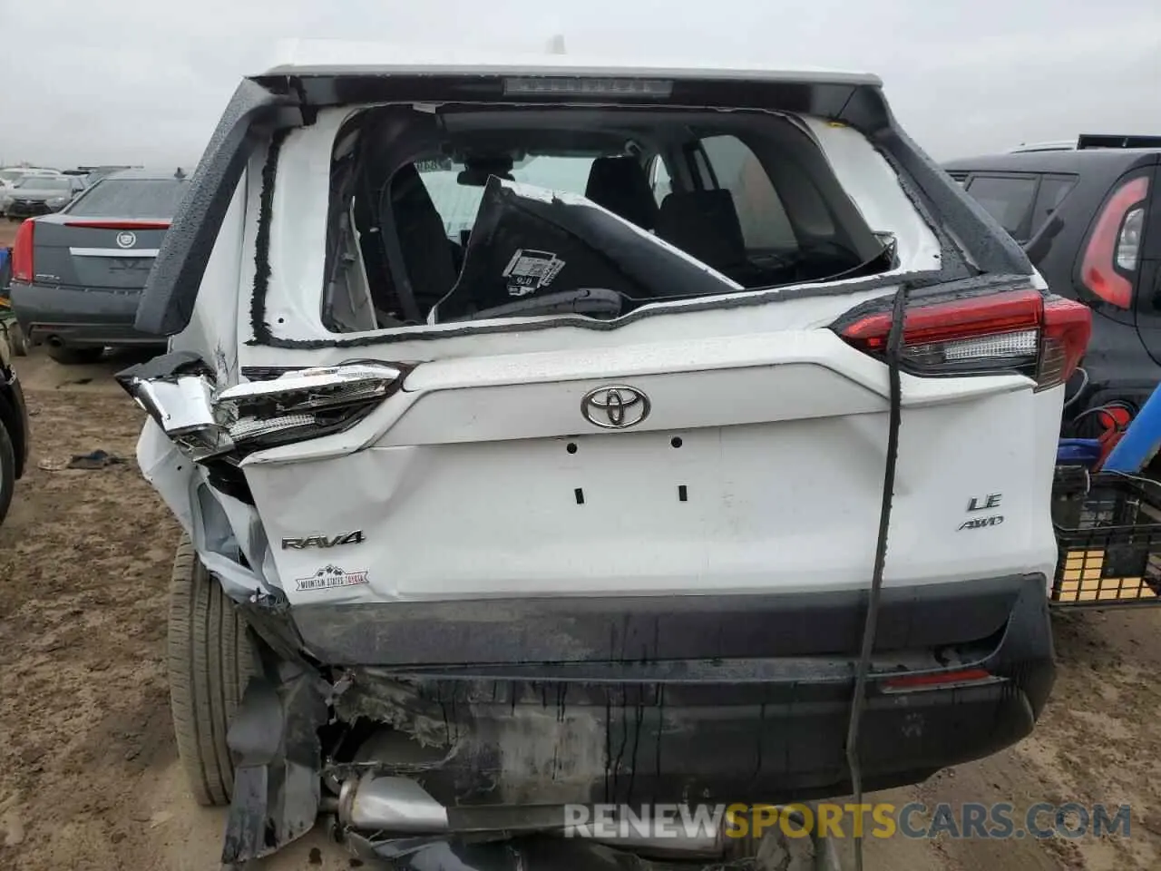 6 fotografías del automóvil dañado 2T3F1RFV8RC474027 TOYOTA RAV4 2024