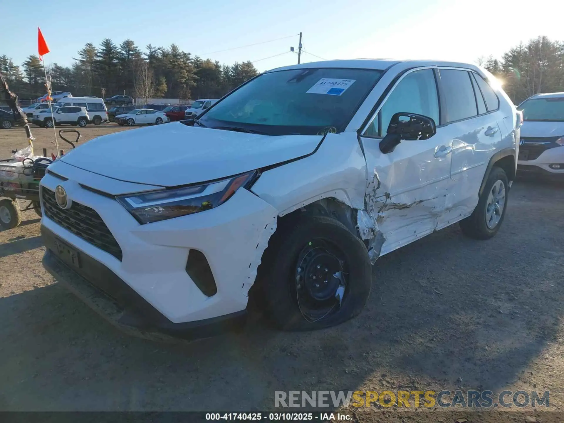 2 fotografías del automóvil dañado 2T3F1RFV9RC395174 TOYOTA RAV4 2024