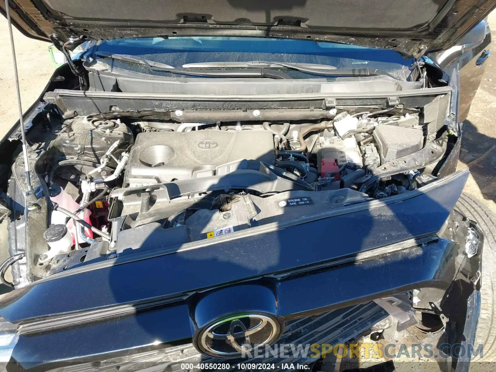 10 fotografías del automóvil dañado 2T3F1RFVXRC413682 TOYOTA RAV4 2024