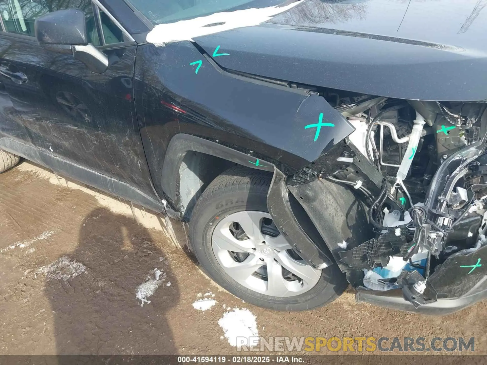 17 fotografías del automóvil dañado 2T3F1RFVXRC441093 TOYOTA RAV4 2024