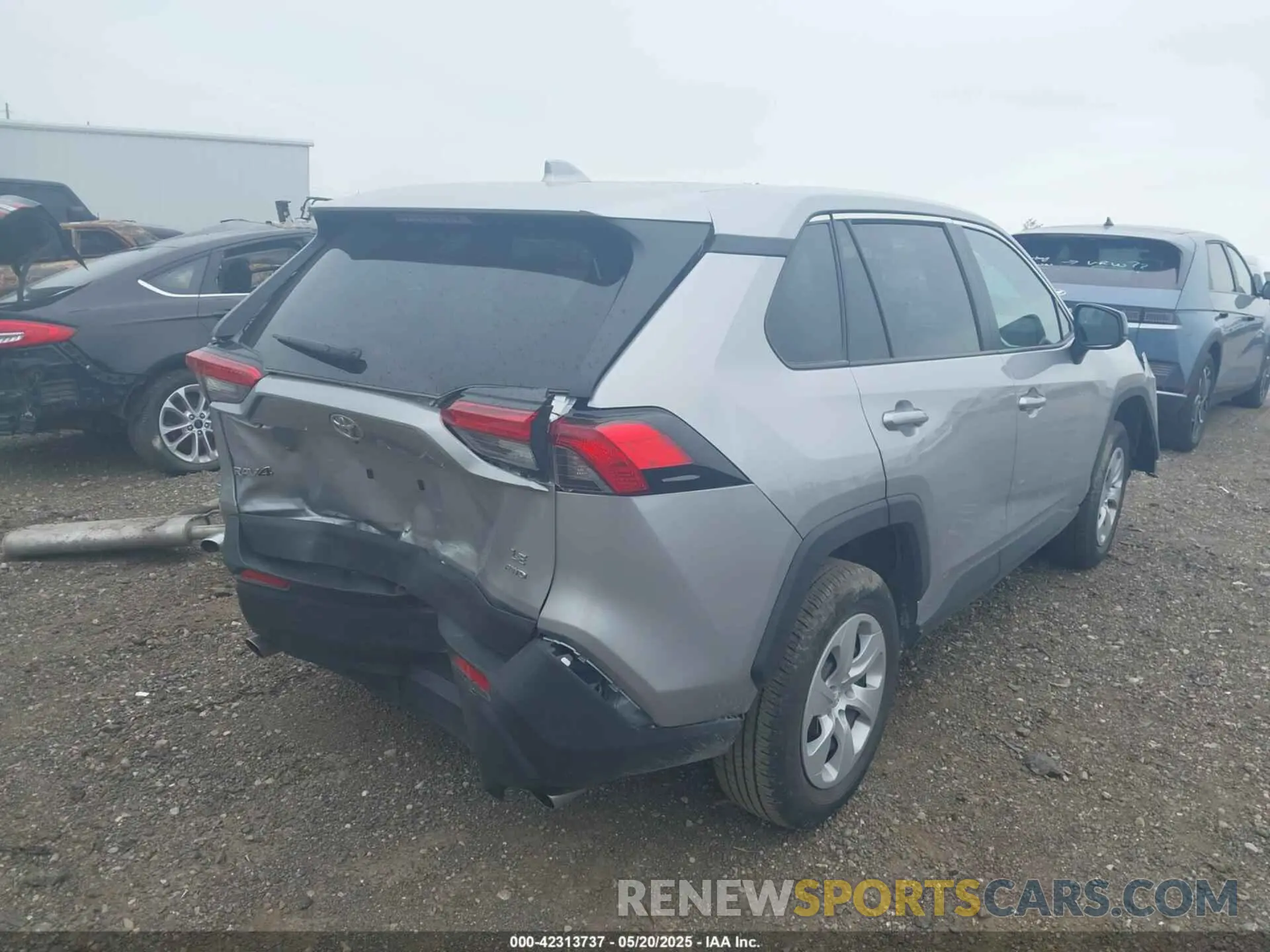4 fotografías del automóvil dañado 2T3F1RFVXRC458850 TOYOTA RAV4 2024