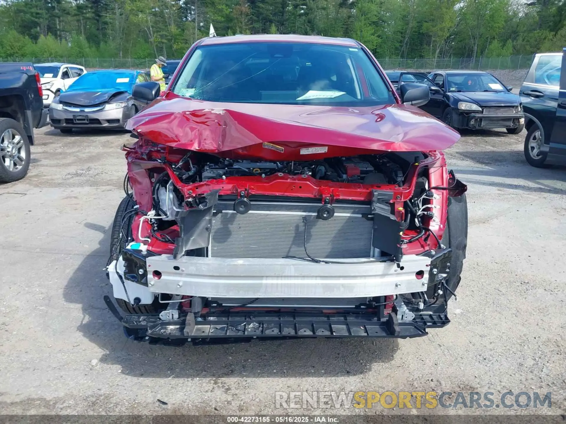 13 fotografías del automóvil dañado 2T3F1RFVXRW478031 TOYOTA RAV4 2024