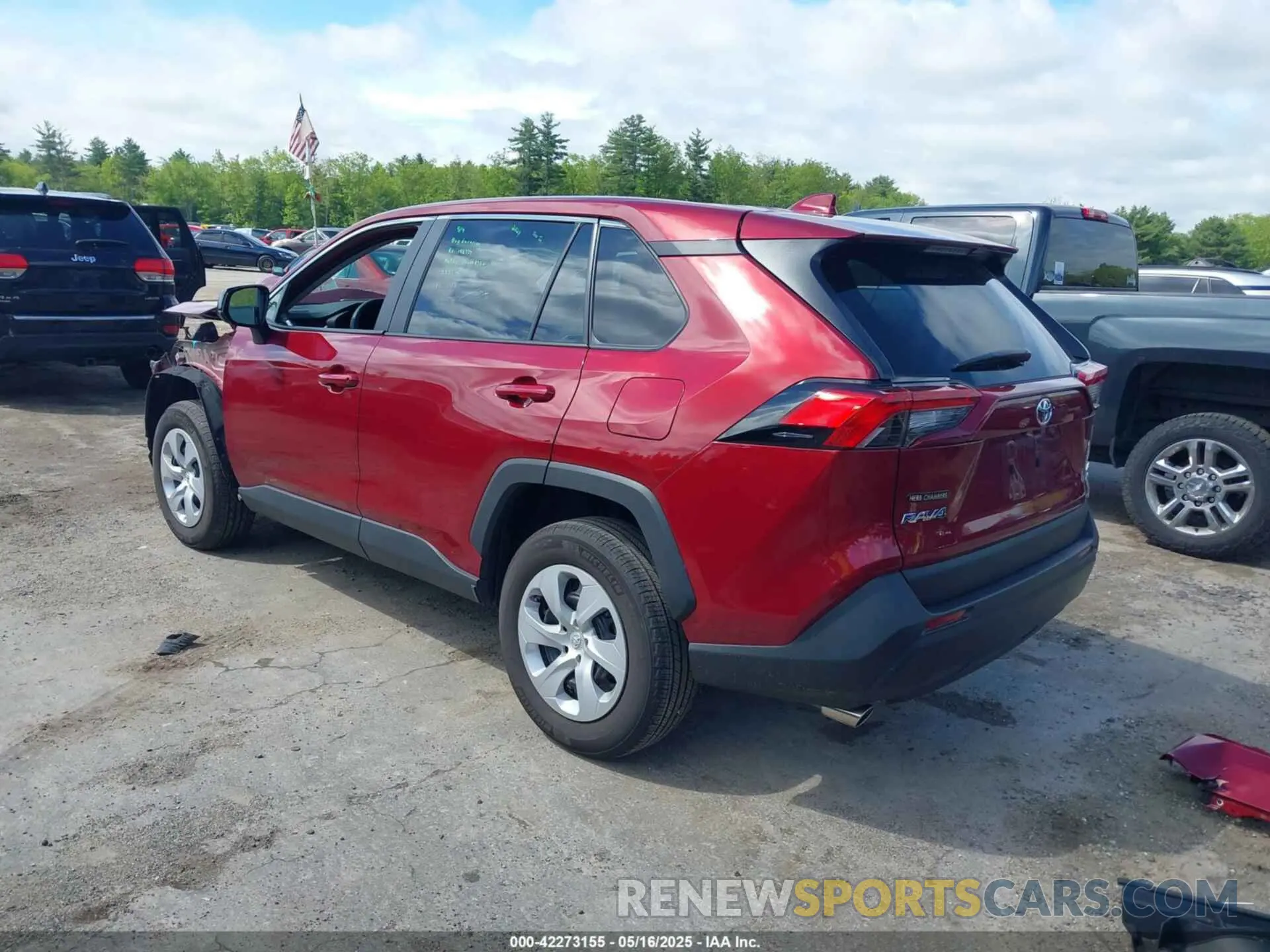 3 fotografías del automóvil dañado 2T3F1RFVXRW478031 TOYOTA RAV4 2024