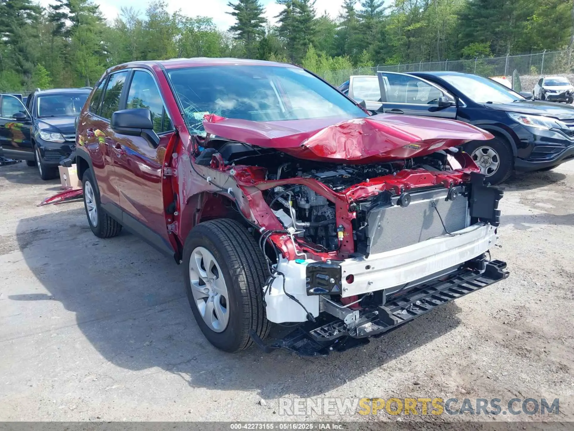 6 fotografías del automóvil dañado 2T3F1RFVXRW478031 TOYOTA RAV4 2024
