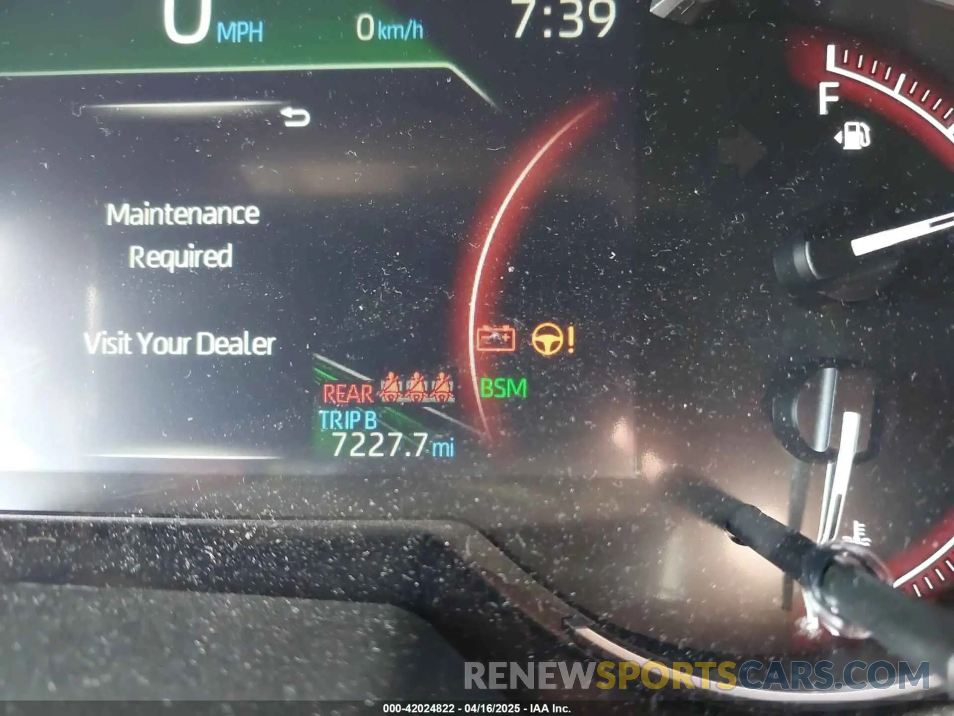 7 fotografías del automóvil dañado 2T3G1RFV4RW467031 TOYOTA RAV4 2024
