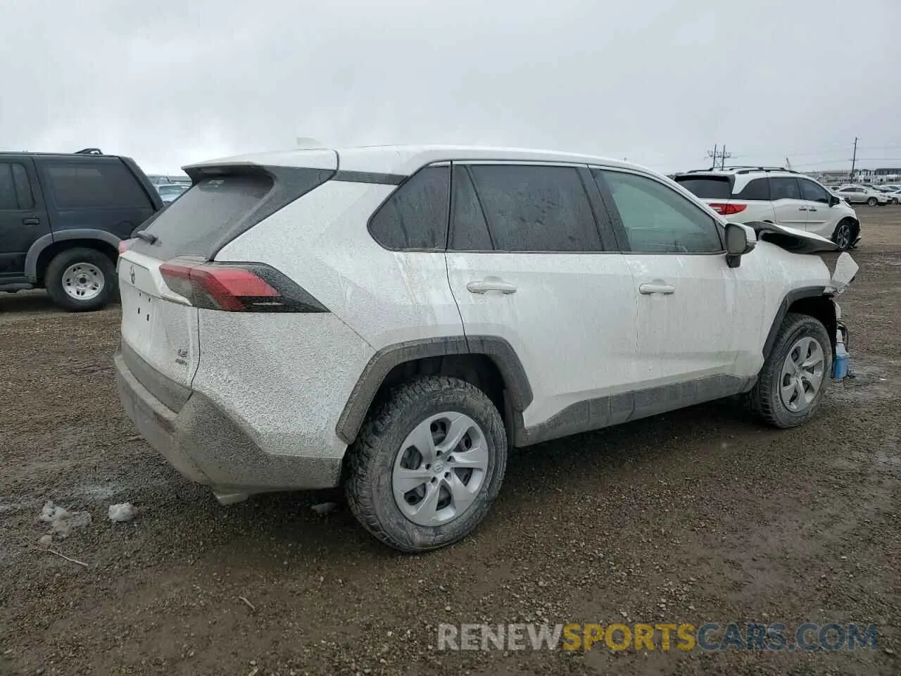3 fotografías del automóvil dañado 2T3G1RFV7RC475951 TOYOTA RAV4 2024