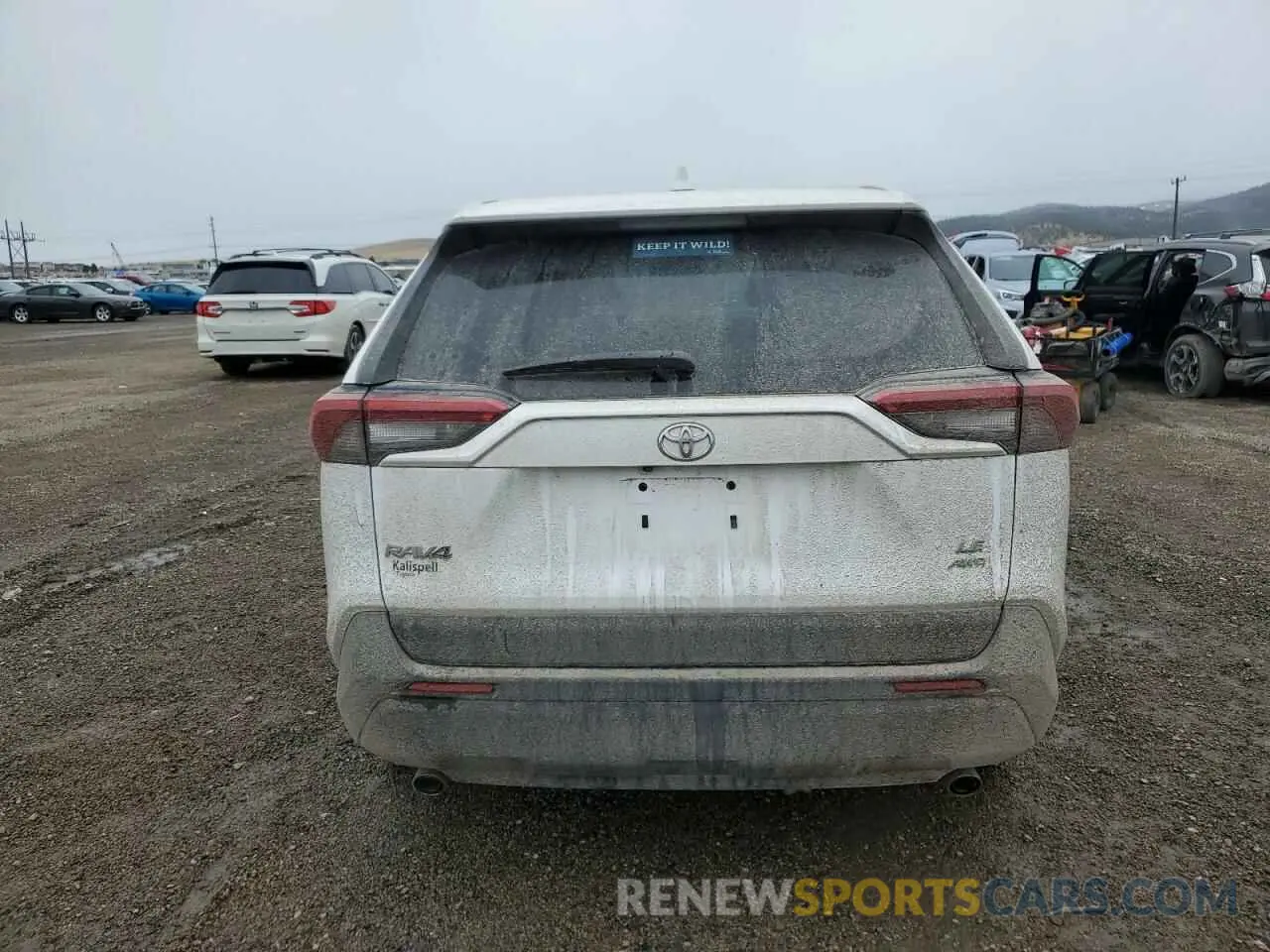 6 fotografías del automóvil dañado 2T3G1RFV7RC475951 TOYOTA RAV4 2024