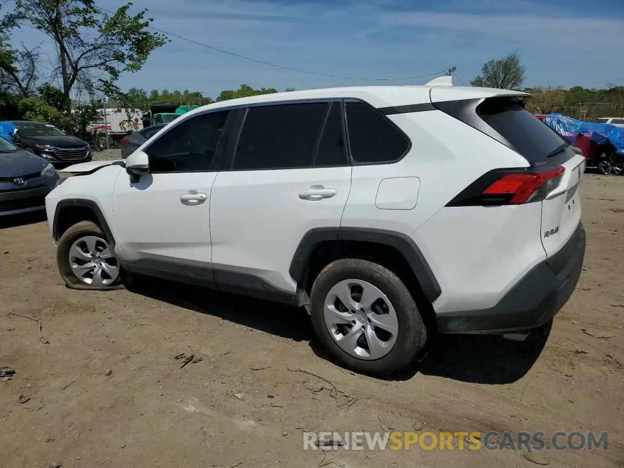 2 fotografías del automóvil dañado 2T3G1RFV9RC464403 TOYOTA RAV4 2024
