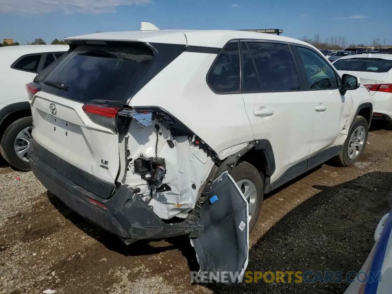 3 fotografías del automóvil dañado 2T3G1RFV9RW454307 TOYOTA RAV4 2024