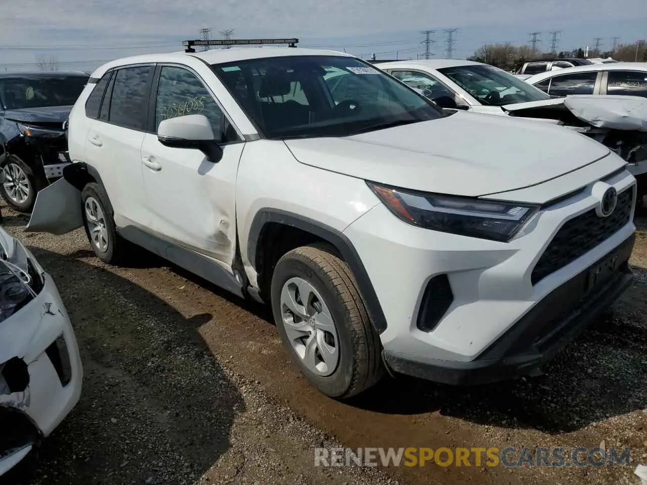 4 fotografías del automóvil dañado 2T3G1RFV9RW454307 TOYOTA RAV4 2024
