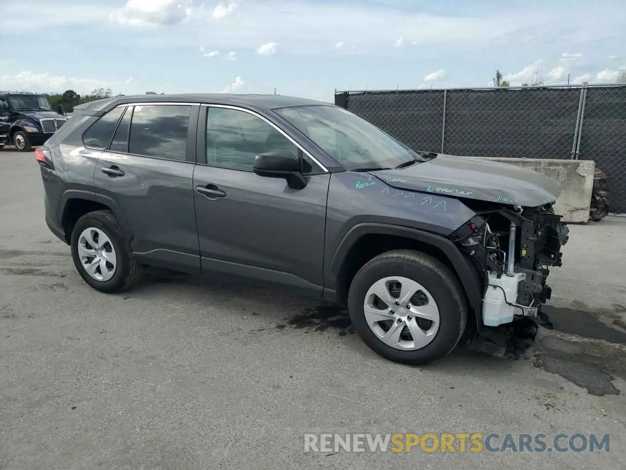4 fotografías del automóvil dañado 2T3H1RFV1RC291514 TOYOTA RAV4 2024