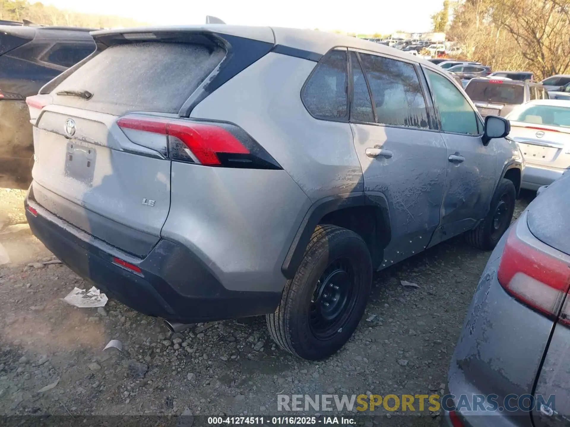 4 fotografías del automóvil dañado 2T3H1RFV1RW306382 TOYOTA RAV4 2024