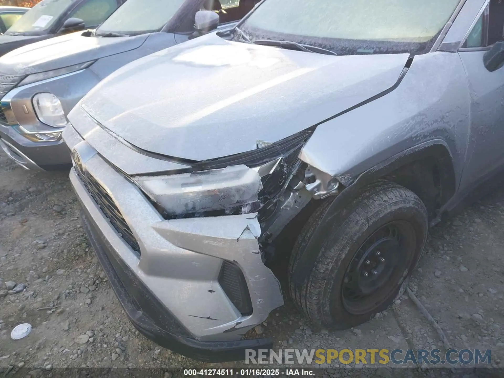 6 fotografías del automóvil dañado 2T3H1RFV1RW306382 TOYOTA RAV4 2024