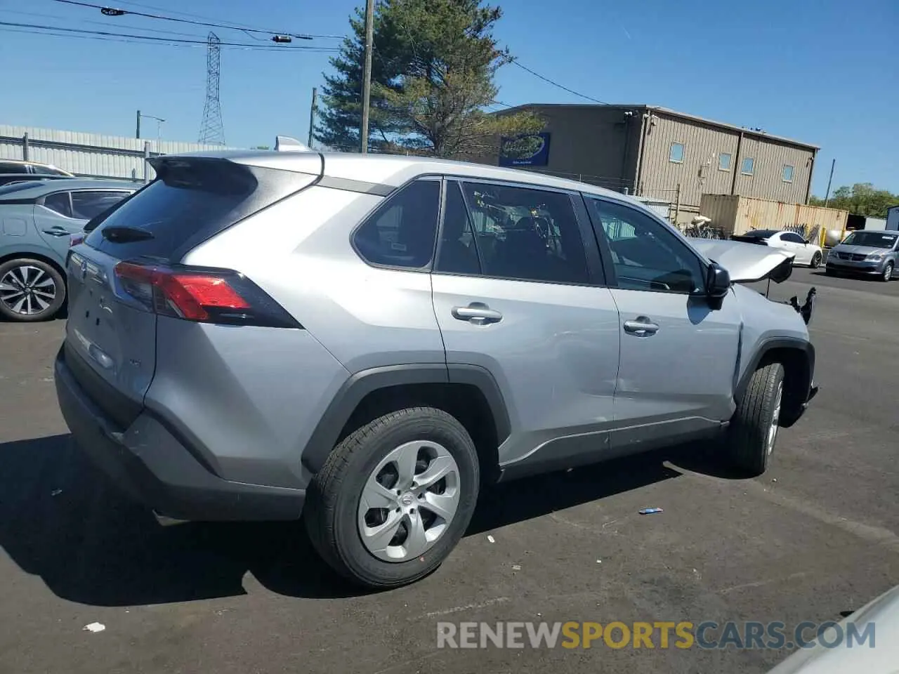 3 fotografías del automóvil dañado 2T3H1RFV1RW313025 TOYOTA RAV4 2024