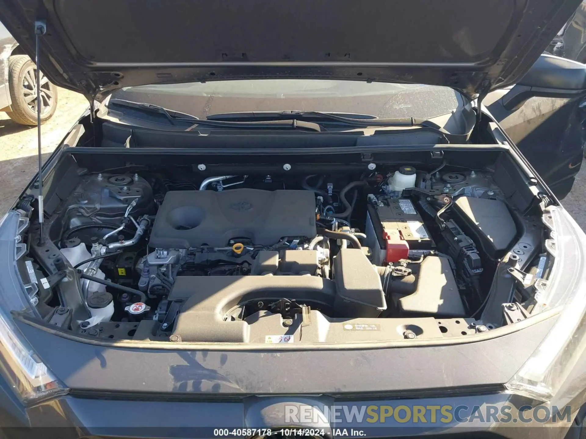 10 fotografías del automóvil dañado 2T3H1RFV1RW336983 TOYOTA RAV4 2024