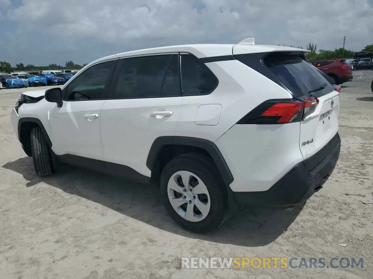 2 fotografías del automóvil dañado 2T3H1RFV1RW348745 TOYOTA RAV4 2024