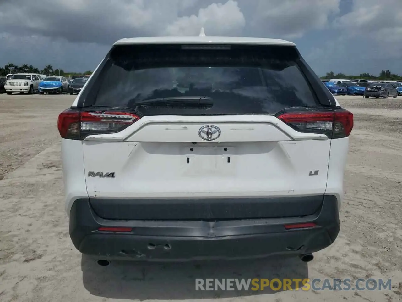 6 fotografías del automóvil dañado 2T3H1RFV1RW348745 TOYOTA RAV4 2024
