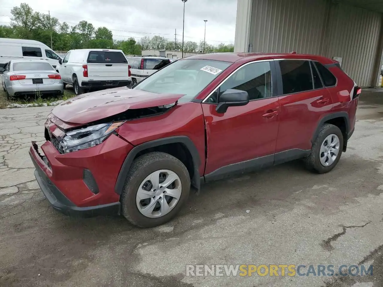 1 fotografías del automóvil dañado 2T3H1RFV1RW350429 TOYOTA RAV4 2024