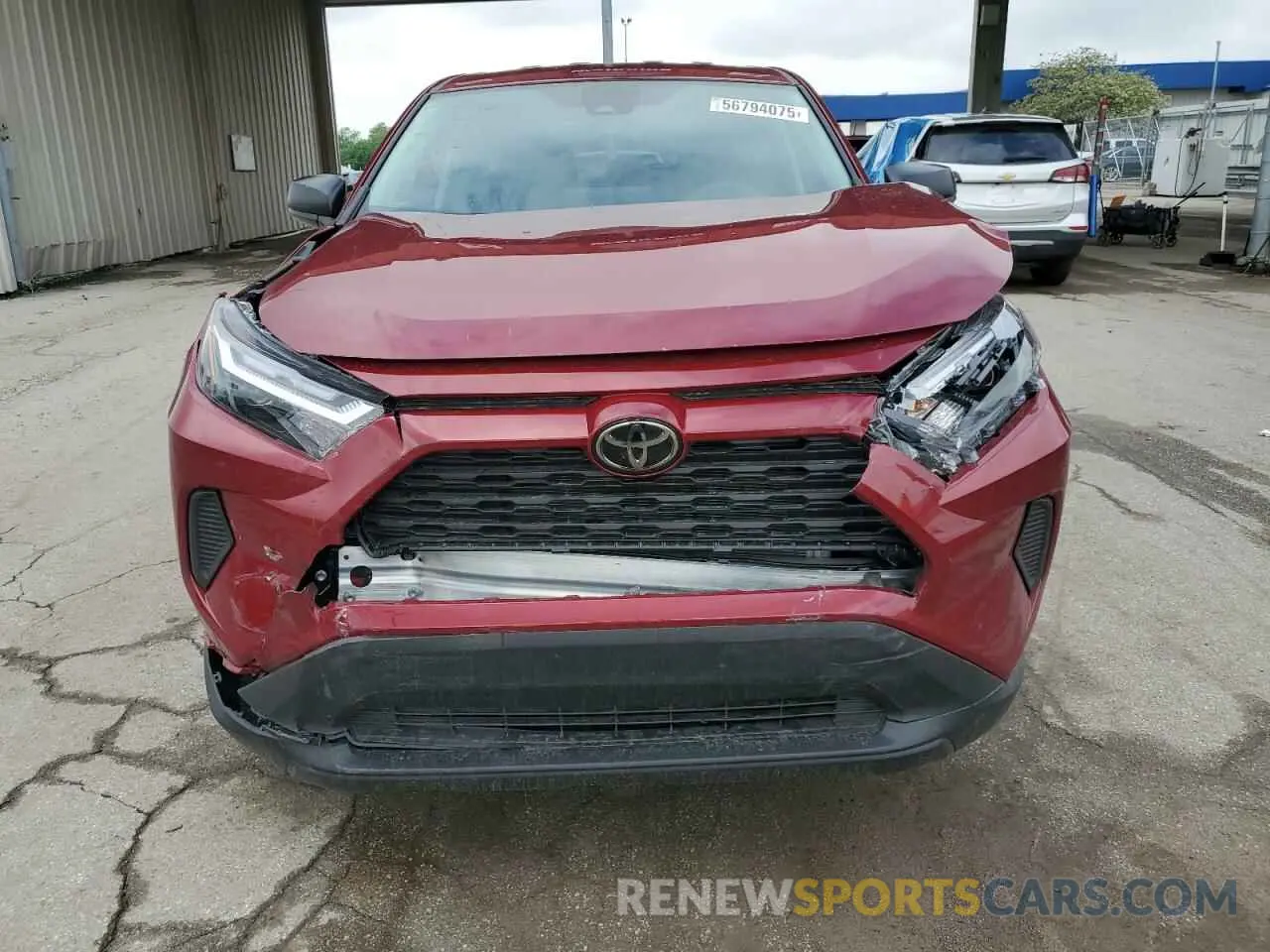 5 fotografías del automóvil dañado 2T3H1RFV1RW350429 TOYOTA RAV4 2024