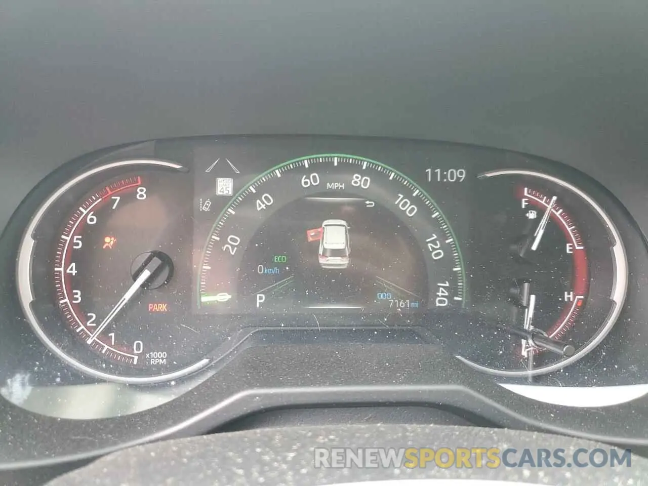 9 fotografías del automóvil dañado 2T3H1RFV1RW350429 TOYOTA RAV4 2024