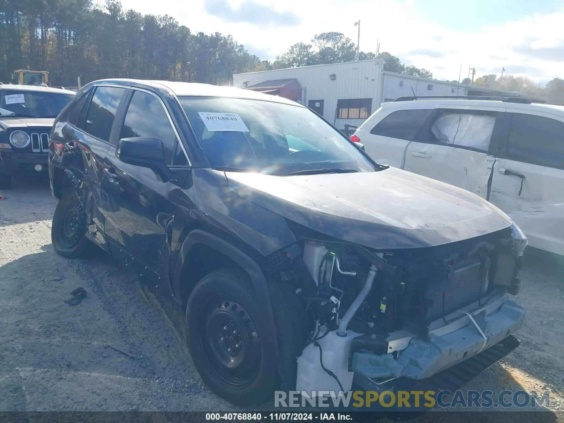 1 fotografías del automóvil dañado 2T3H1RFV2RW323160 TOYOTA RAV4 2024