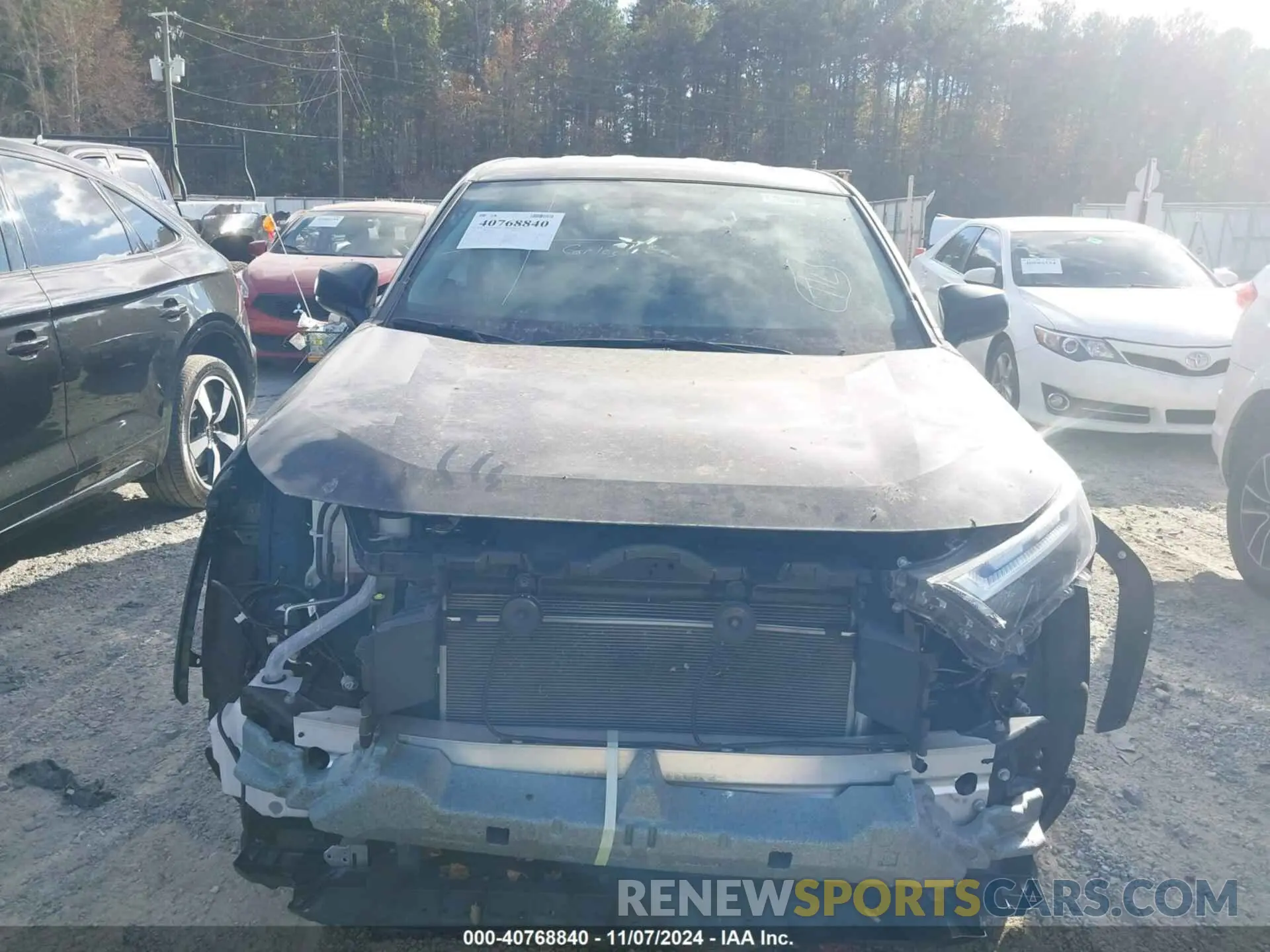 12 fotografías del automóvil dañado 2T3H1RFV2RW323160 TOYOTA RAV4 2024