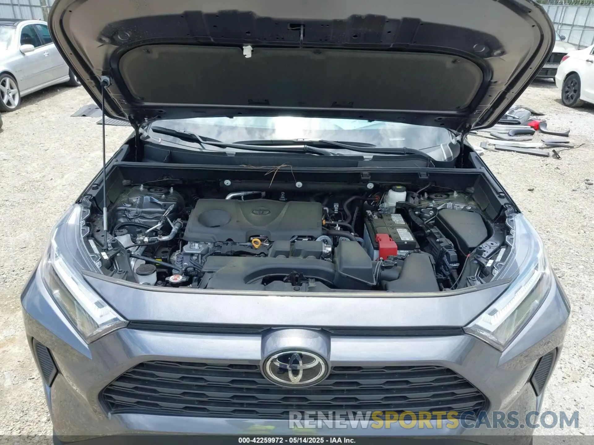 10 fotografías del automóvil dañado 2T3H1RFV3RC281437 TOYOTA RAV4 2024